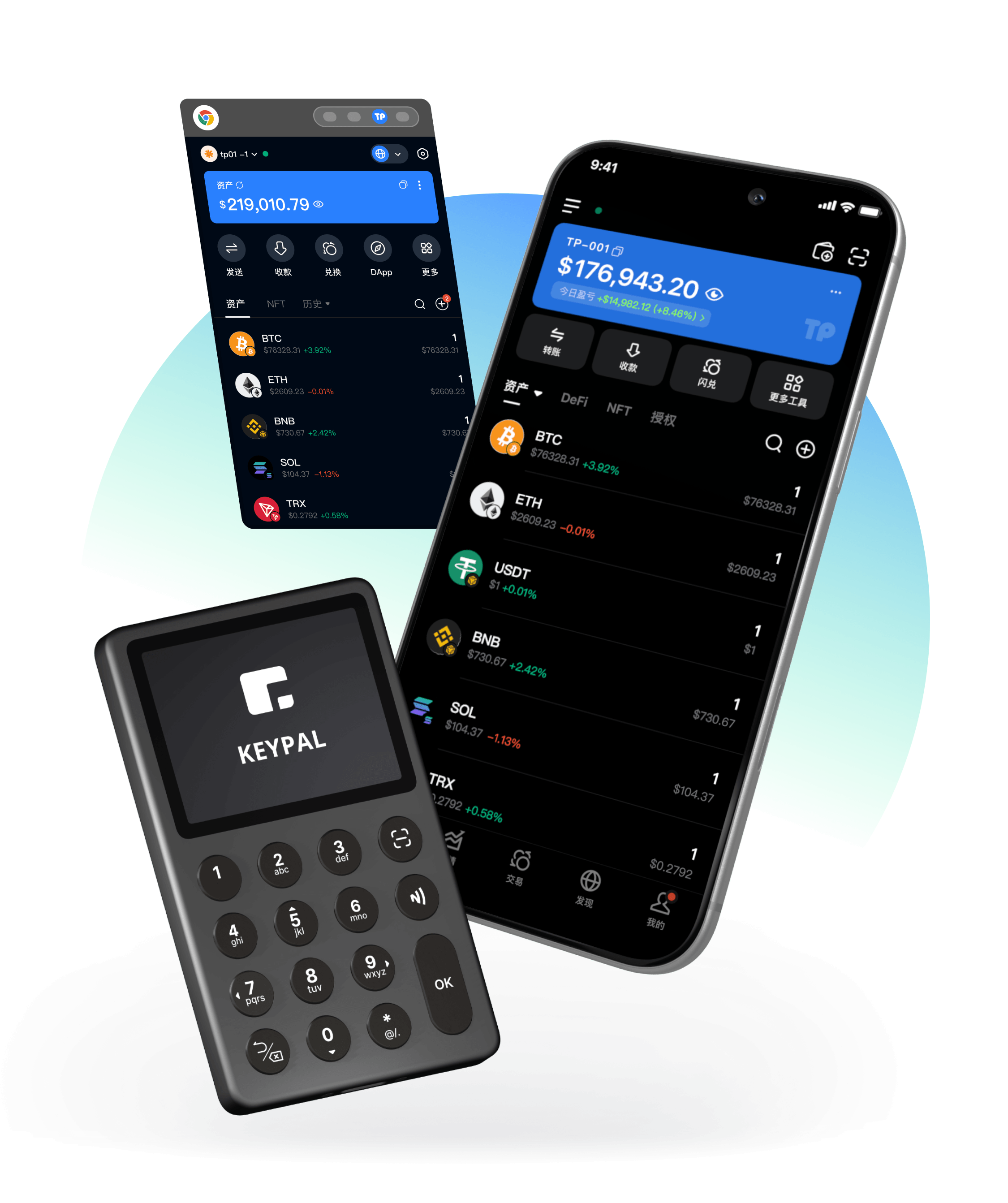 TokenPocket Wallet Web3 服務主視覺